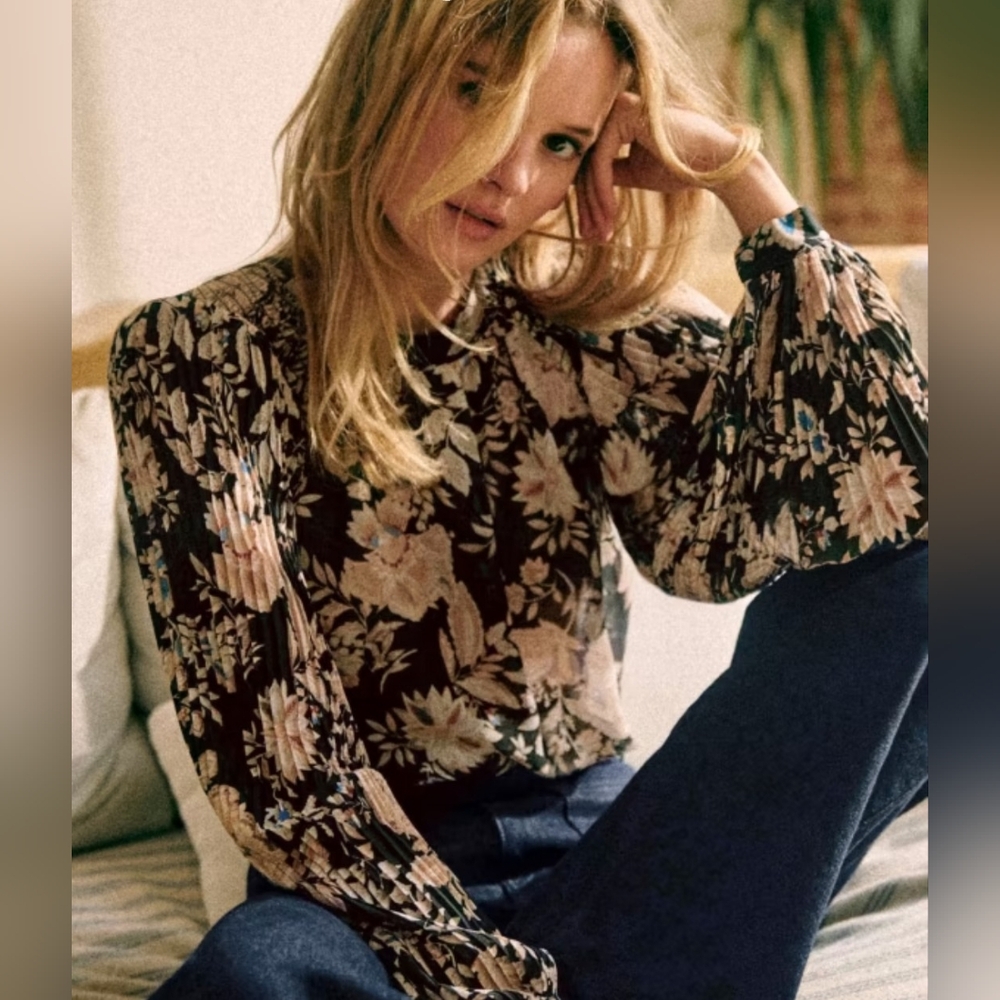 Sezane Sybille Blouse size 36